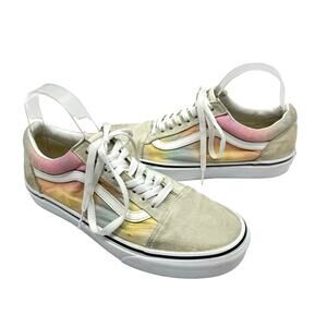 VANS Aura Shift Tie Dye Old Skool Low Top Lace Up Skateboard Sneakers